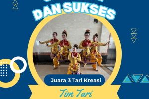 Juara 3 Tari Kreasi